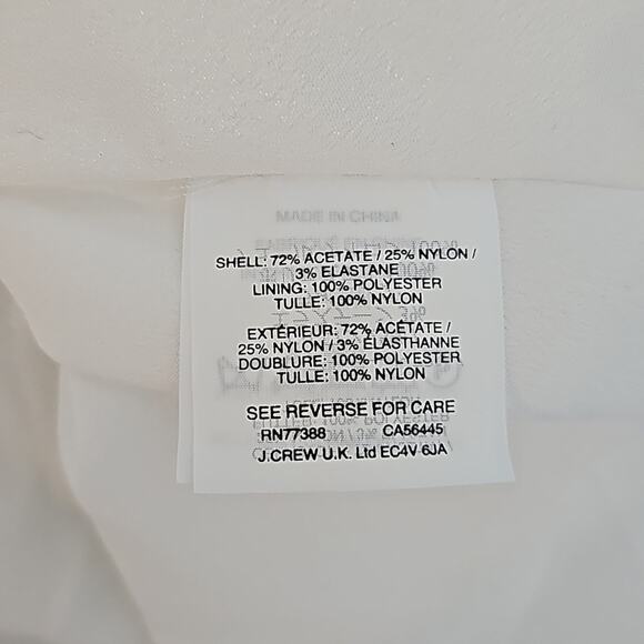 Crewcuts Girls Sleeveless Occasion Dress in Ivory with Back Bow Detail Size 14 - Picture 12 of 14